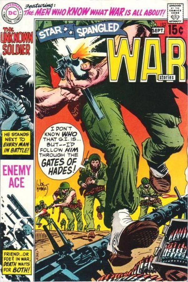 Star Spangled War Stories #152 cover