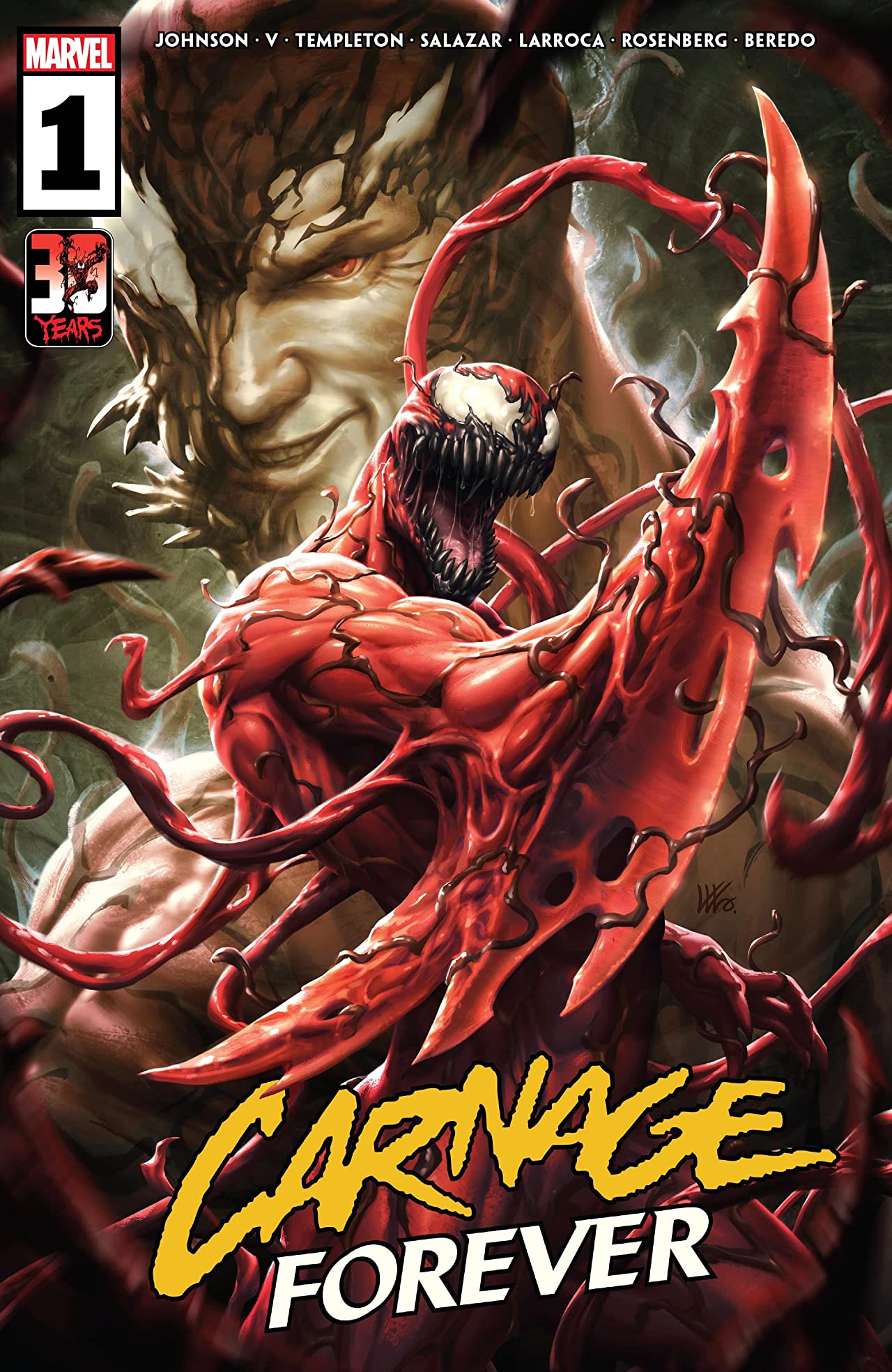 Carnage Forever #1 cover