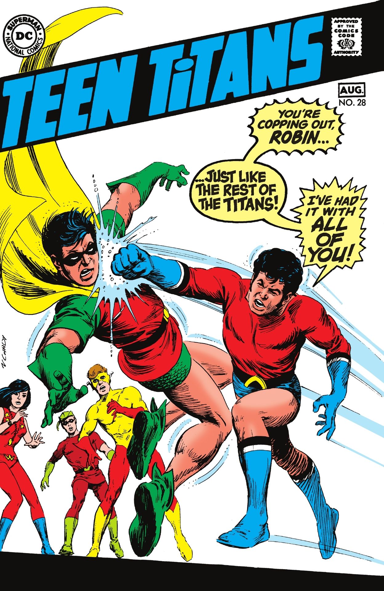 Teen Titans #28 cover