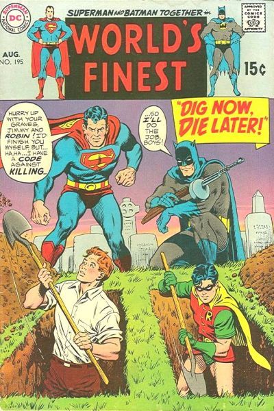 World's Finest Comics #195 cover