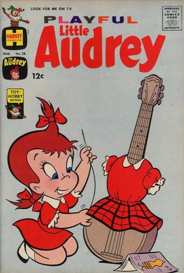 Playful Little Audrey #38 cover