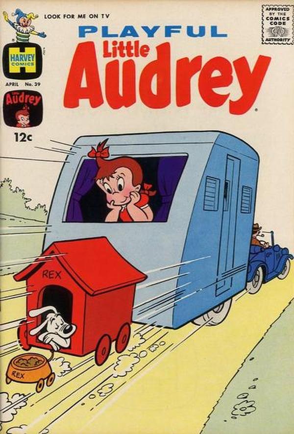 Playful Little Audrey #39 cover