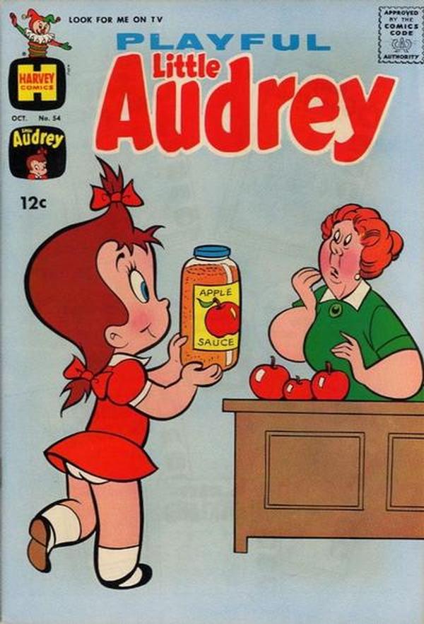 Playful Little Audrey #54 cover