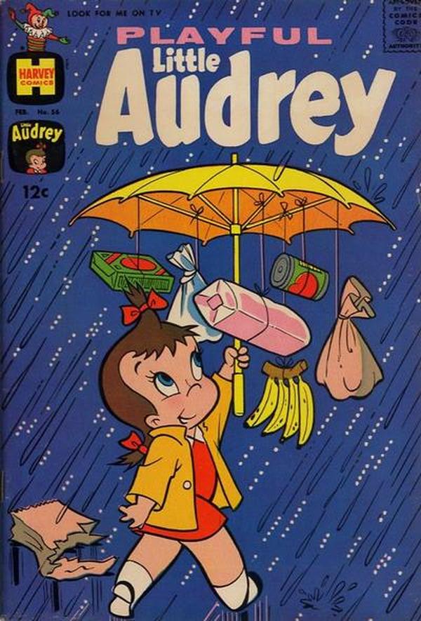 Playful Little Audrey #56 cover