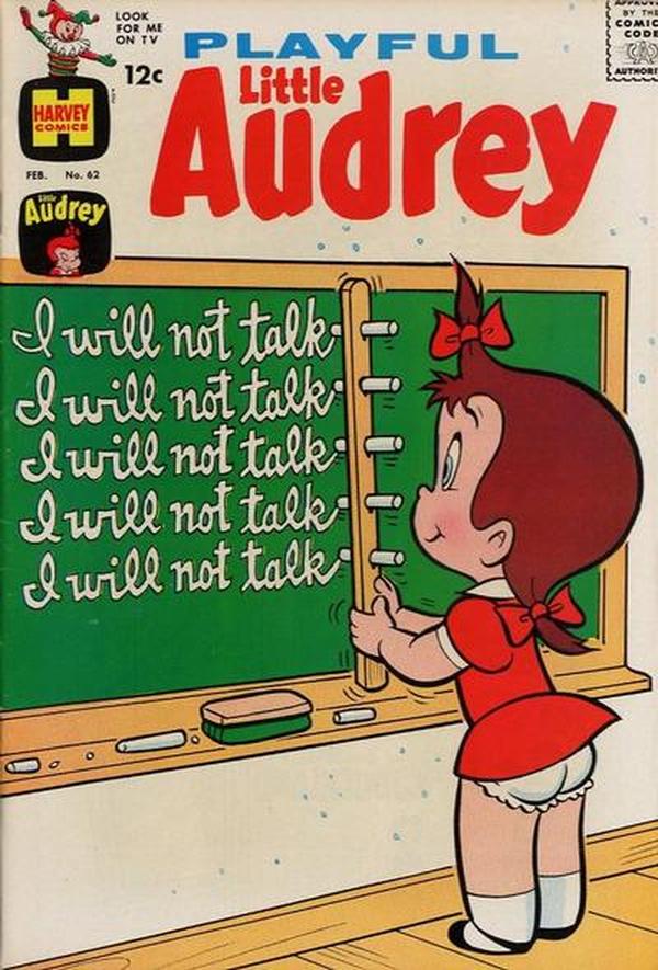 Playful Little Audrey #62 cover