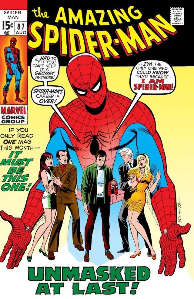 The Amazing Spider-Man #87 cover
