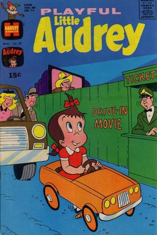 Playful Little Audrey #92 cover