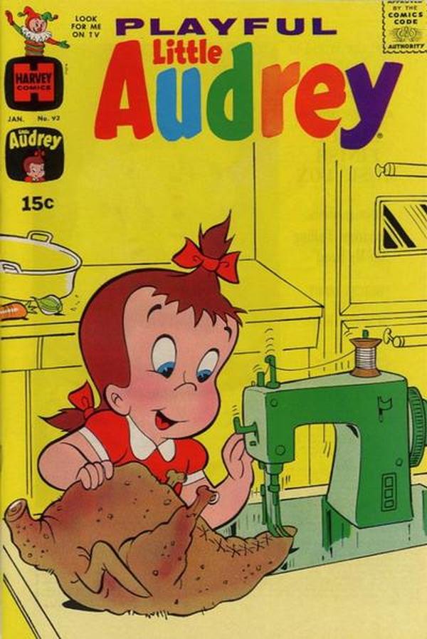 Playful Little Audrey #93 cover