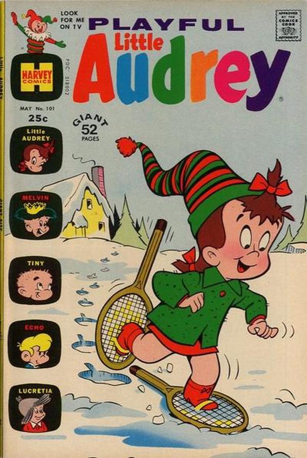 Playful Little Audrey #101 cover