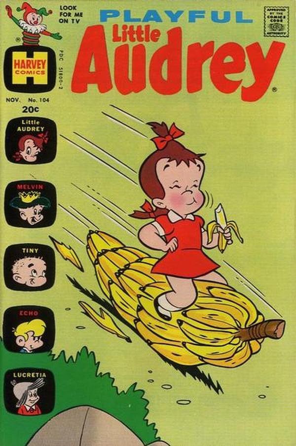 Playful Little Audrey #104 cover