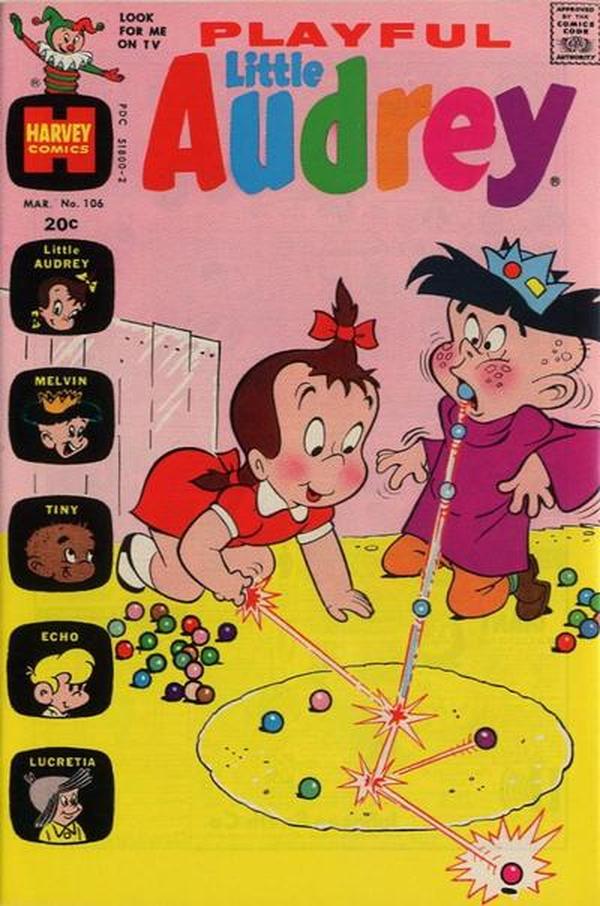 Playful Little Audrey #106 cover