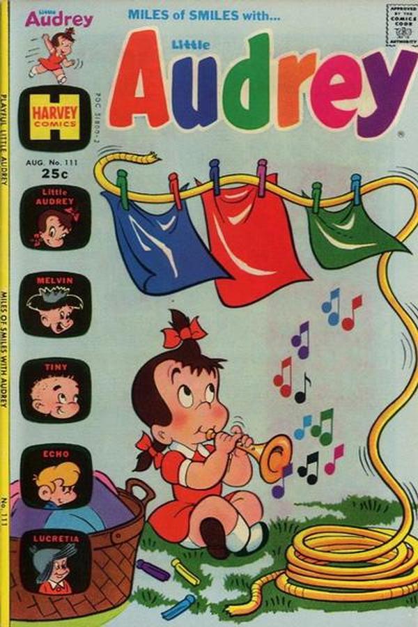Playful Little Audrey #111 cover