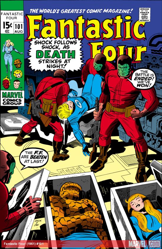 Fantastic Four #101 cover