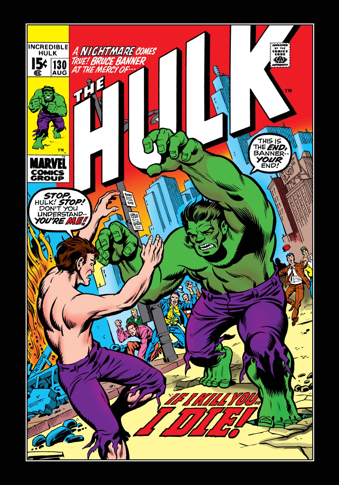 The Incredible Hulk #130 cover