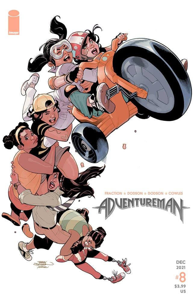 Adventureman #8 cover