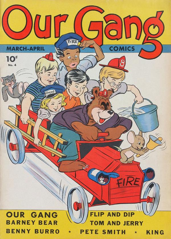 Our Gang Comics #4 cover