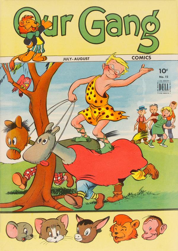 Our Gang Comics #12 cover