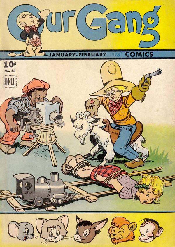 Our Gang Comics #15 cover