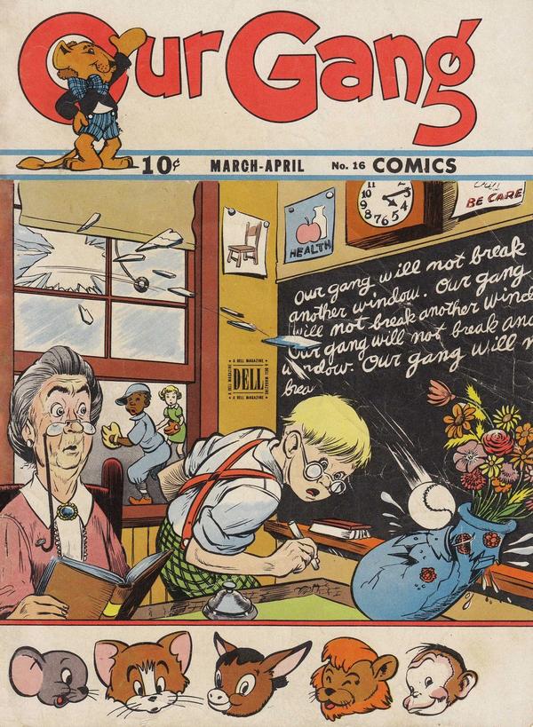 Our Gang Comics #16 cover
