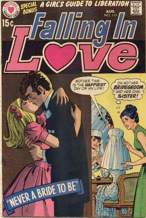 Falling in Love #117 cover