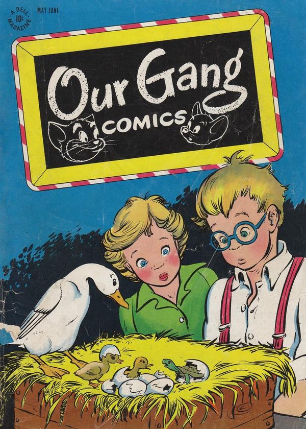Our Gang Comics #23 cover