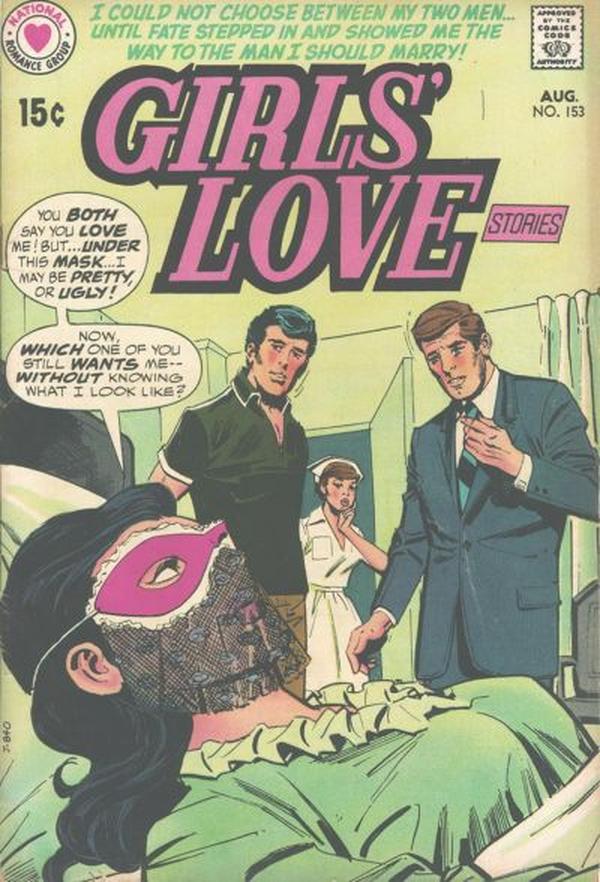 Girls' Love Stories #153 cover