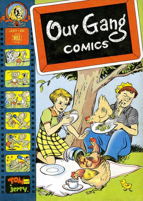 Our Gang Comics #36 cover