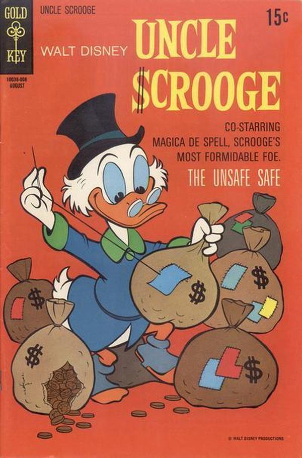 Walt Disney Uncle Scrooge #88 cover
