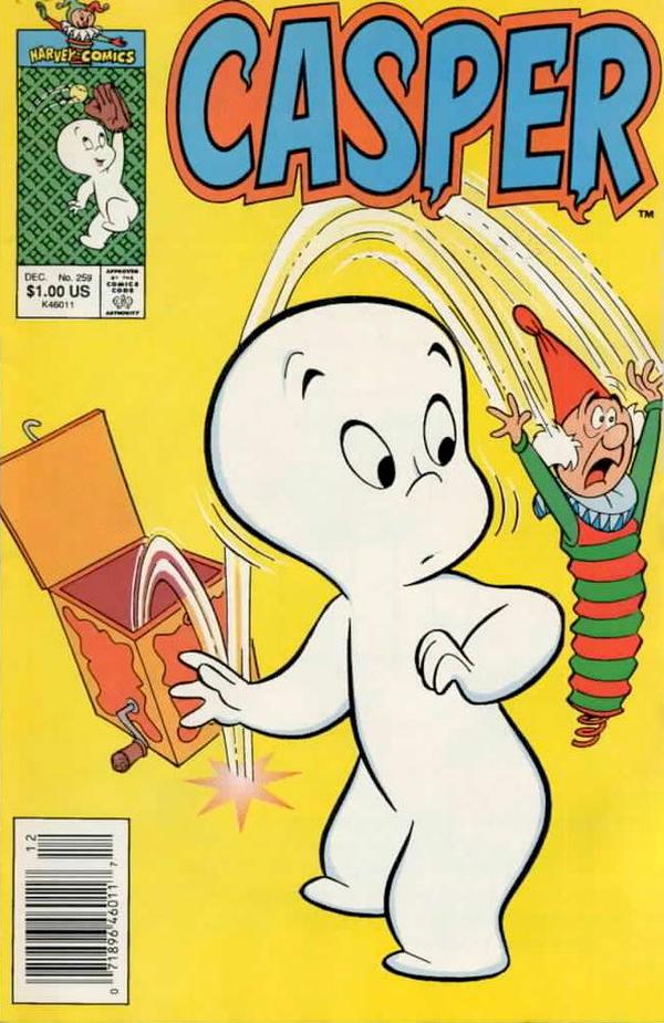 Casper the Friendly Ghost #259 cover