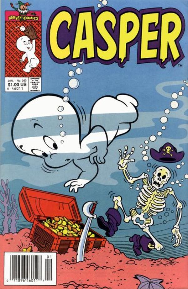 Casper the Friendly Ghost #260 cover