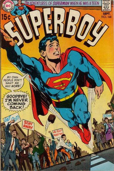 Superboy #168 cover