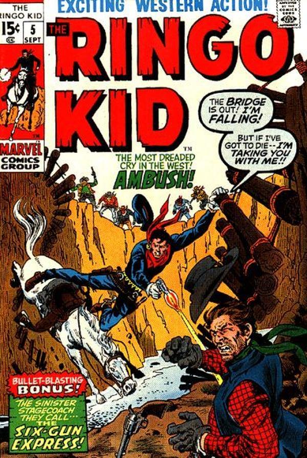 The Ringo Kid #5 cover