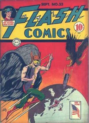 Flash Comics #33 cover