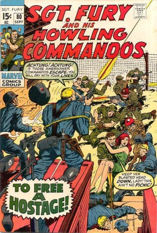 Sgt. Fury #80 cover
