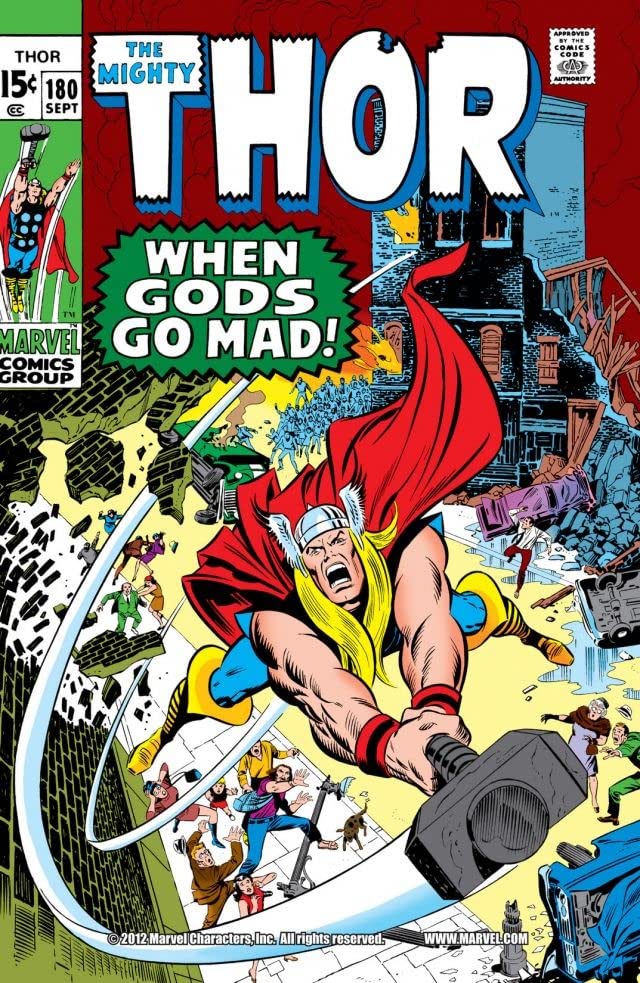 Thor #180 cover