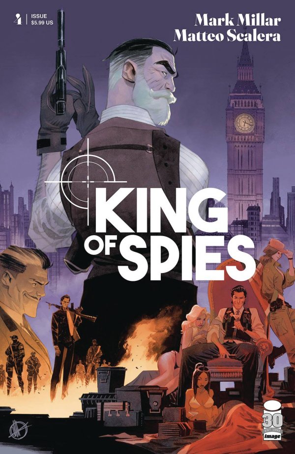 King of Spies #4 cover