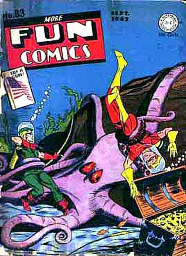 More Fun Comics #83 cover