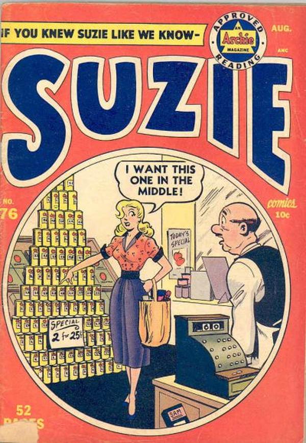 Suzie Comics #76 cover