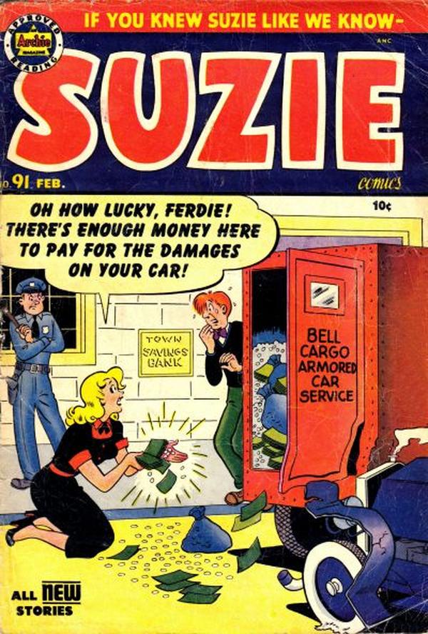 Suzie Comics #91 cover