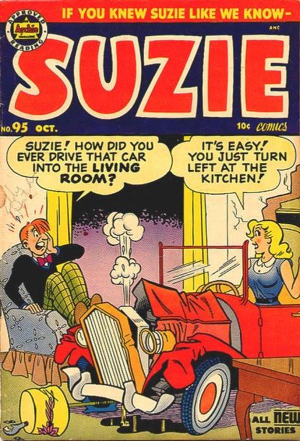 Suzie Comics #95 cover