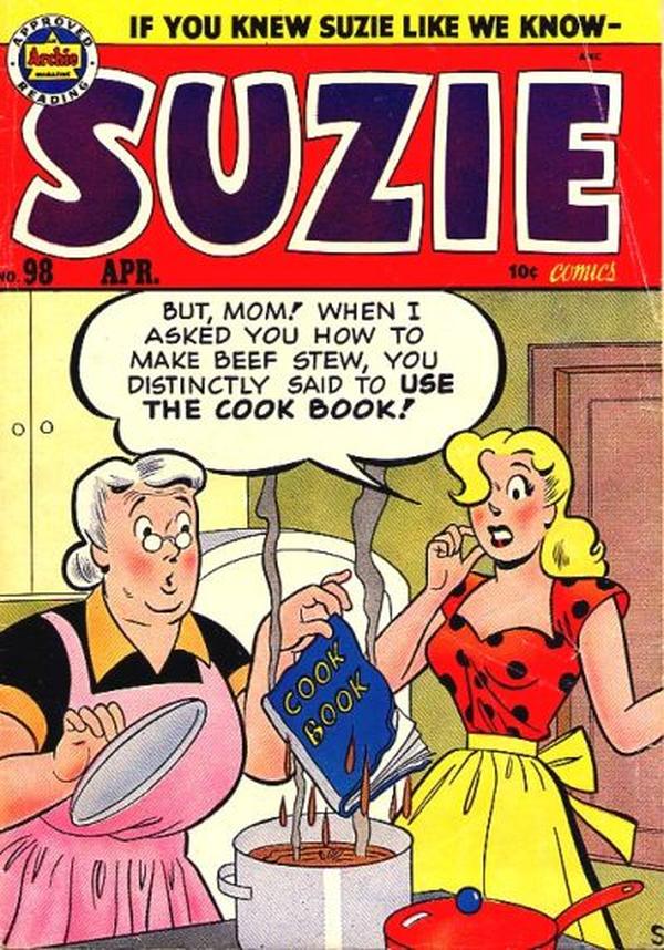 Suzie Comics #98 cover
