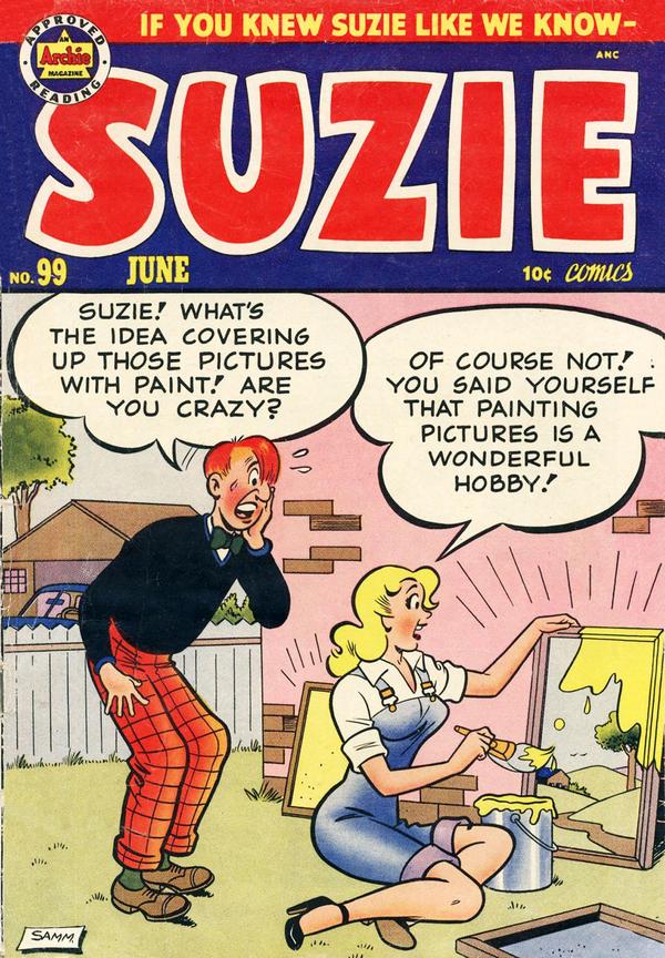 Suzie Comics #99 cover