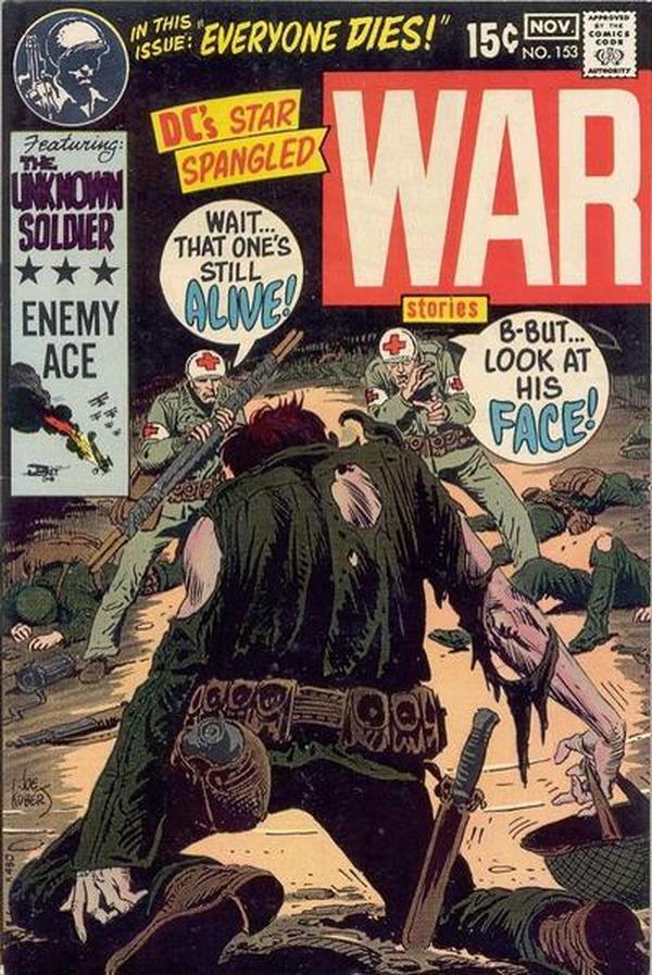 Star Spangled War Stories #153 cover