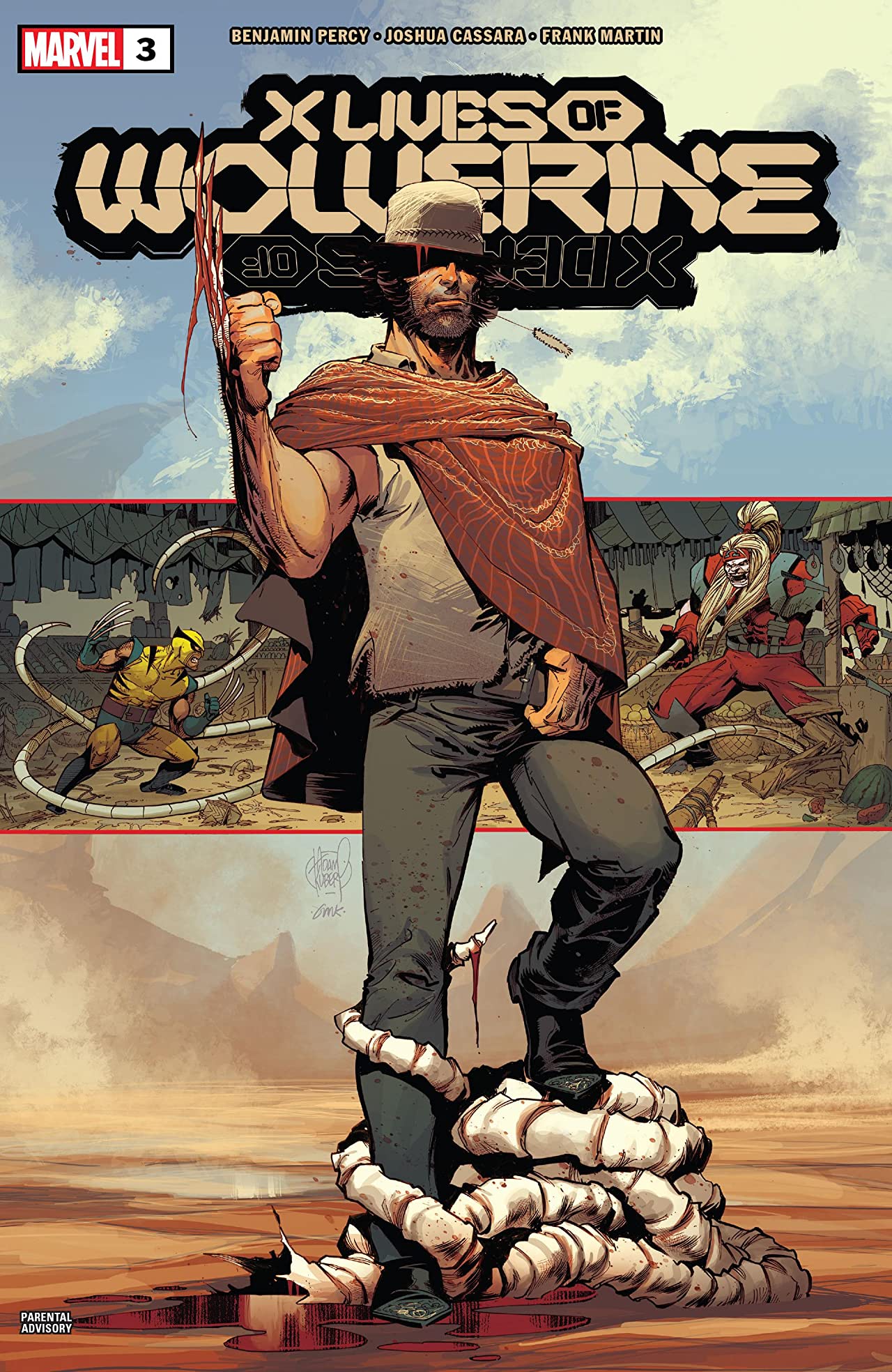 X Lives of Wolverine #3 cover
