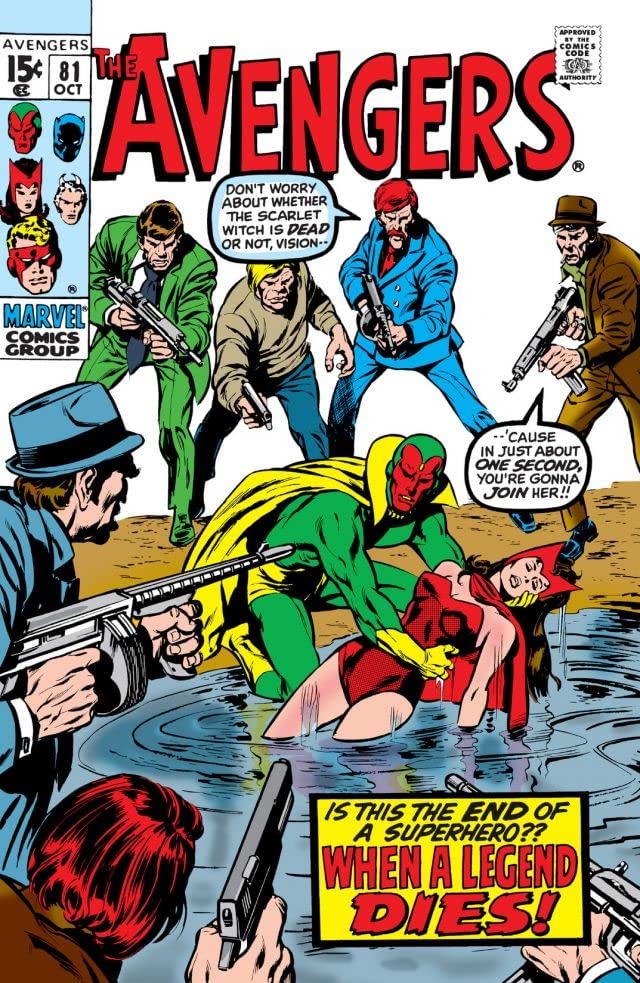 The Avengers #81 cover