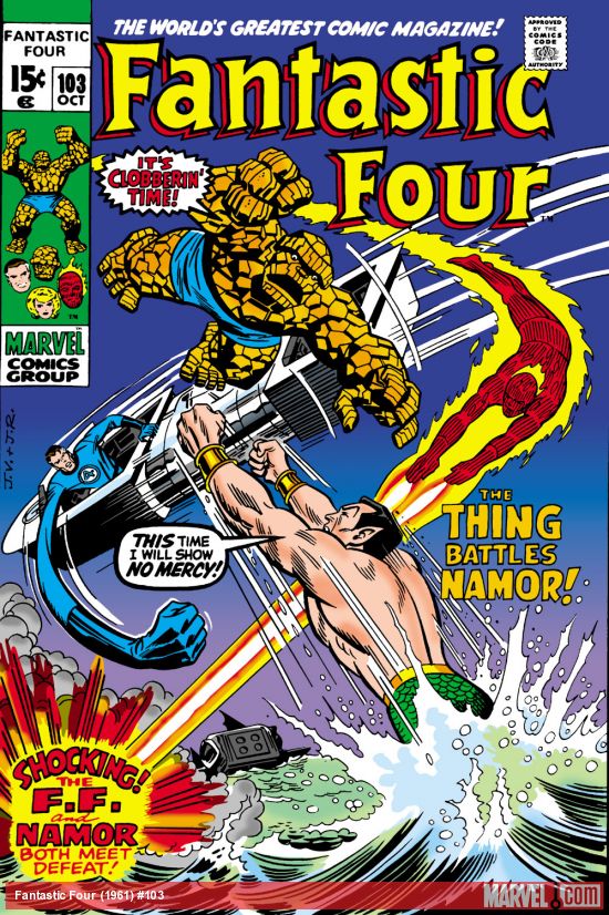 Fantastic Four #103 cover