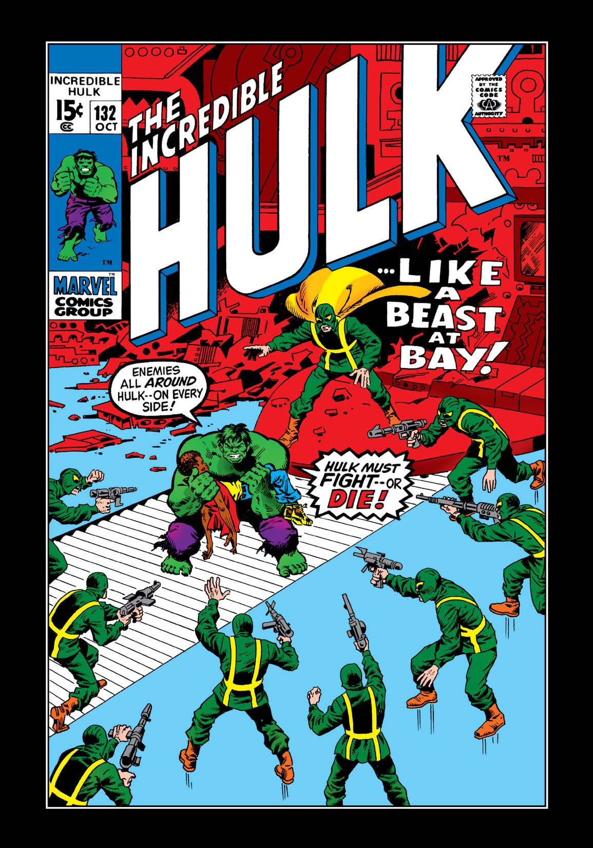 The Incredible Hulk #132 cover