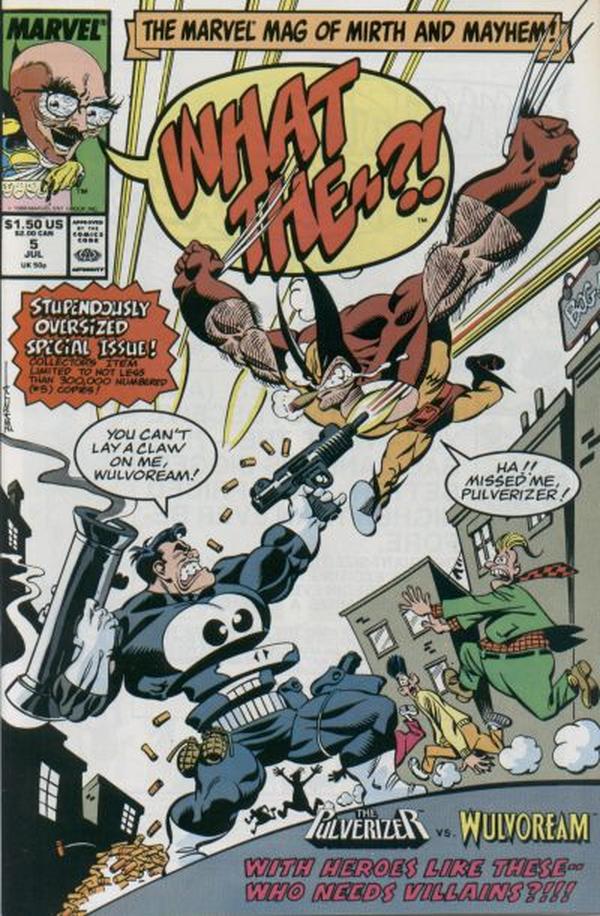 What The--?! #5 cover