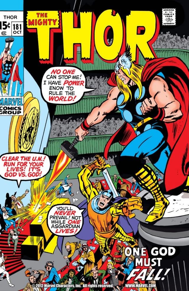 Thor #181 cover