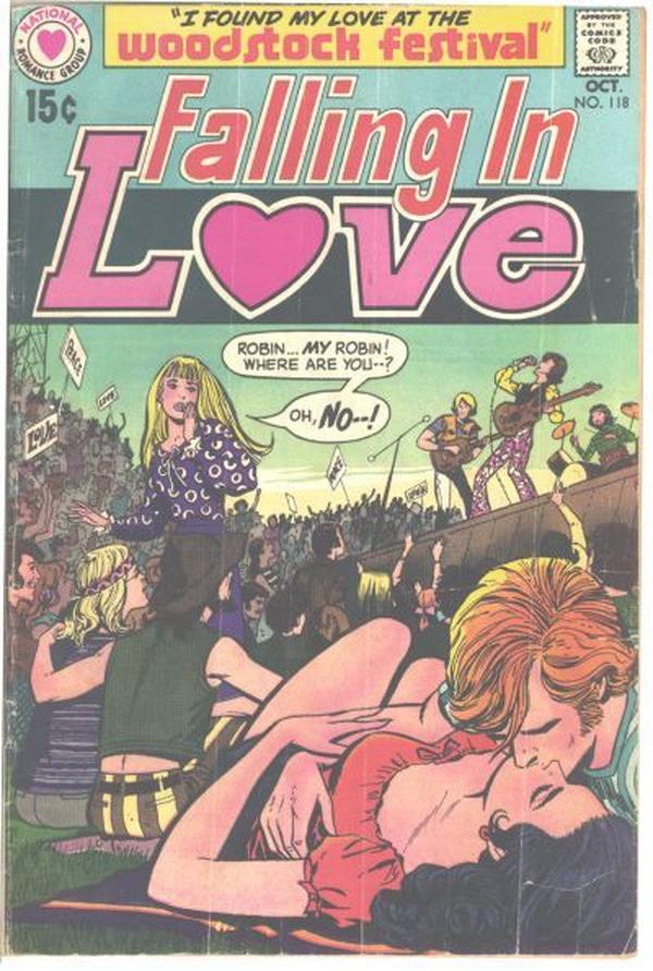 Falling in Love #118 cover